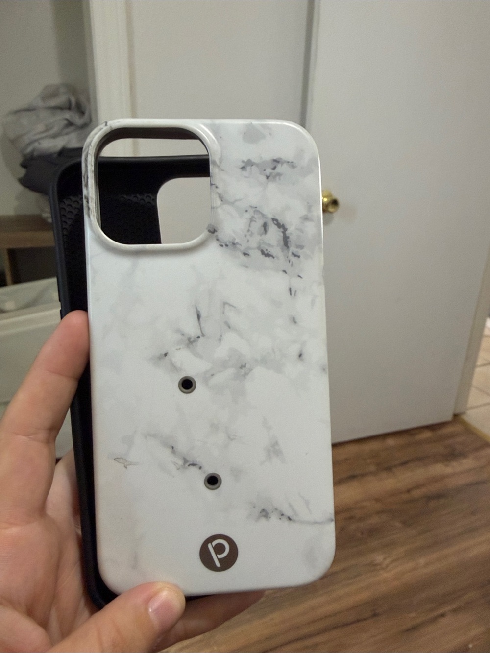 Loopy iPhone 13 Pro Max Marble Phone Case- no loop